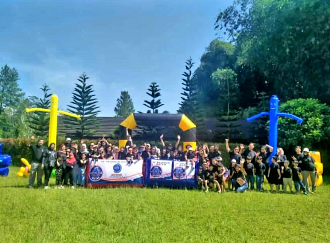 dokumentasi gathering outbound anyer sinergi adventure